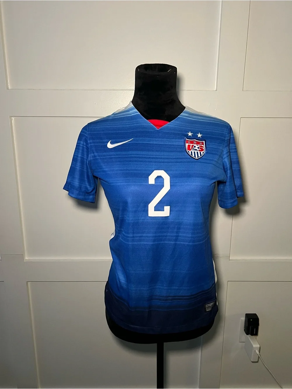 Nike Women's US Soccer Blue #2 Leroux Jersey